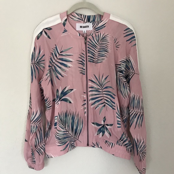 NWT BB Dakota Palm Before A Storm Bomber Jacket - Picture 5 of 8